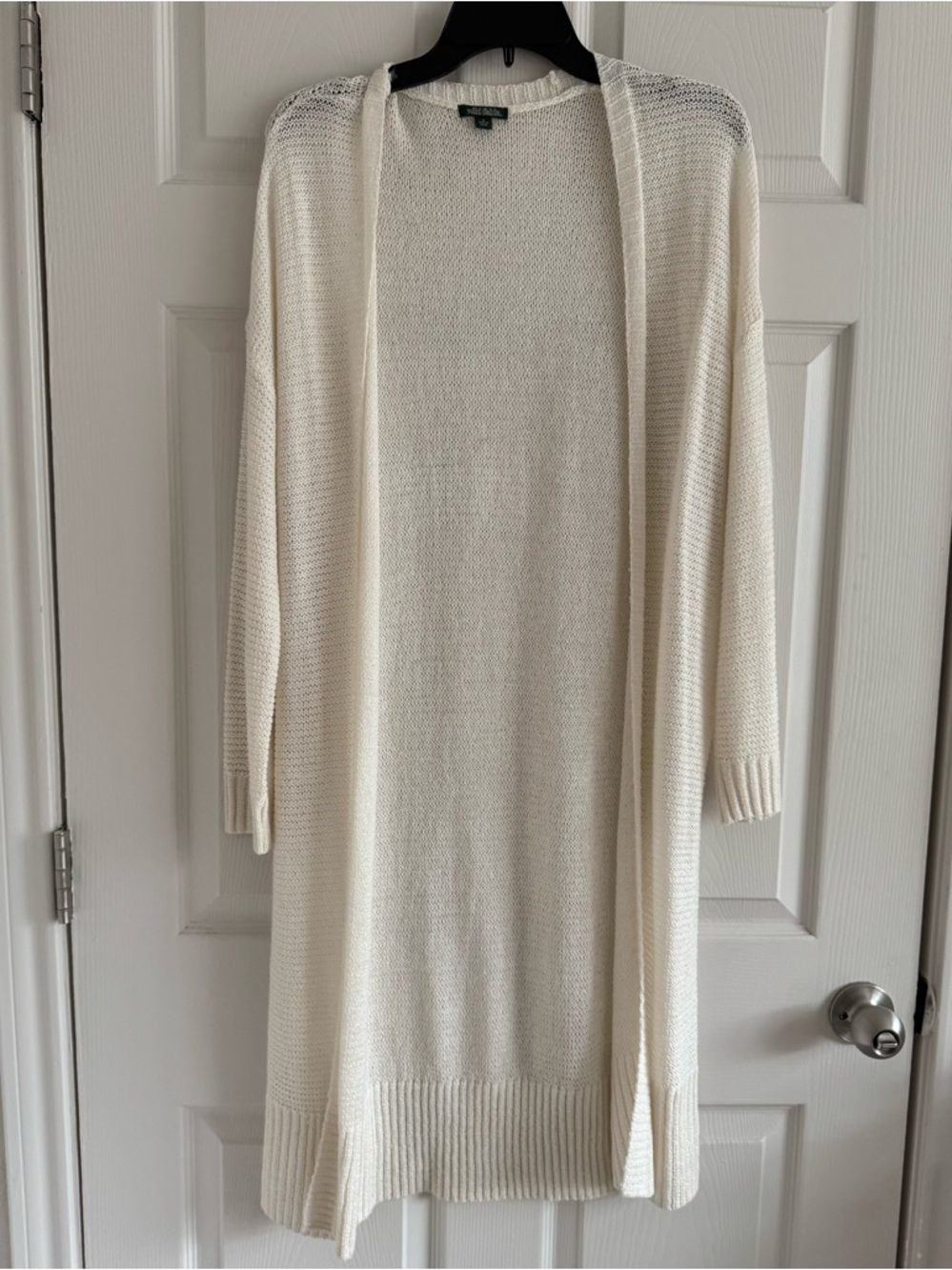 Wild Fable Cream Open-Front Knit Cardigan